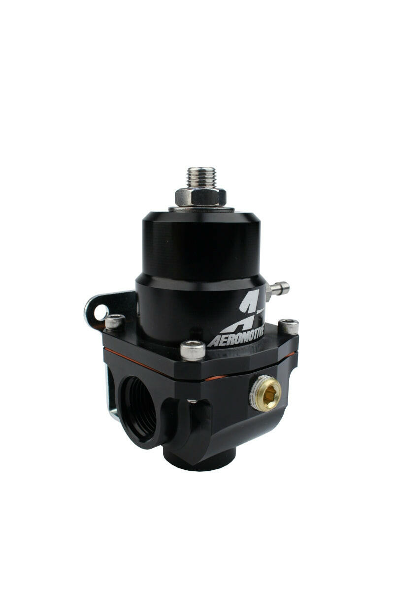 Aeromotive Adjustable Regulator - 35-75PSI - .313 Valve - (2) -08 Inlets/-08 Return Fuel Pressure Regulators Aeromotive