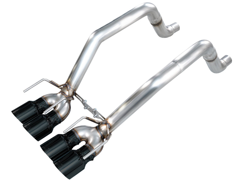 AWE Tuning 05-07 C6 Chevrolet Corvette 6.0L Track Edition Axle-Back Exhaust w/ Diamond Black Tips Axle Back AWE Tuning