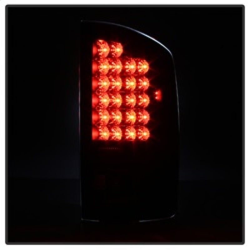 Spyder Dodge Ram 02-06 1500/Ram 2500/3500 03-06 LED Tail Light Black Smoke ALT-YD-DRAM02-LED-BSM Tail Lights SPYDER