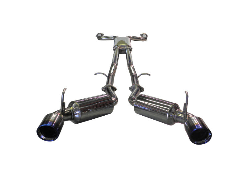 Injen 09-20 Nissan 370Z Dual 60mm SS Cat-Back Exhaust w/ Built In Resonated X-Pipe Catback Injen