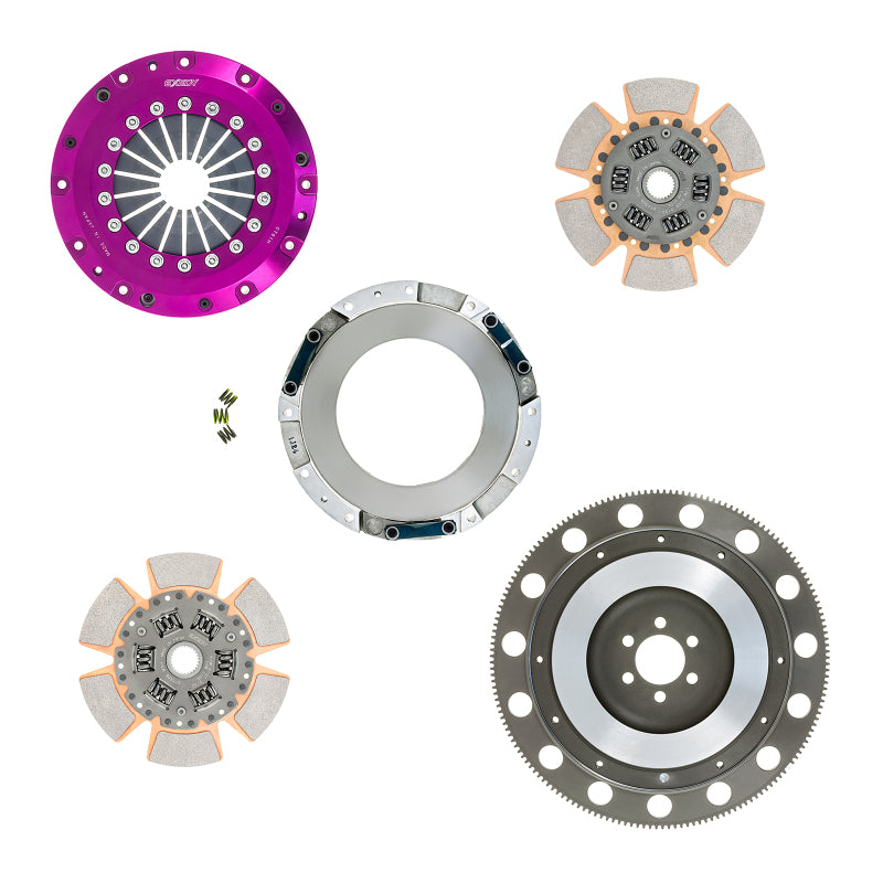 Exedy 2010-2015 Chevrolet Camaro SS V8 Hyper Twin Cerametallic Clutch Strap Drive Clutch Kits - Multi Exedy
