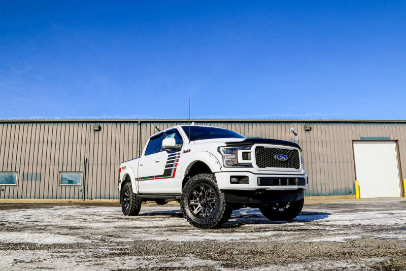 EGR 2018 Ford F150 Bolt-On Look Color Match Fender Flares - Set - Oxford White Fender Flares EGR