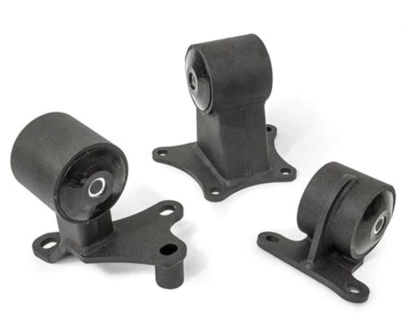 Innovative 90-93 Accord F-Series Black Steel Mounts 75A Bushings (Auto to Manual) Engine Mounts Innovative Mounts