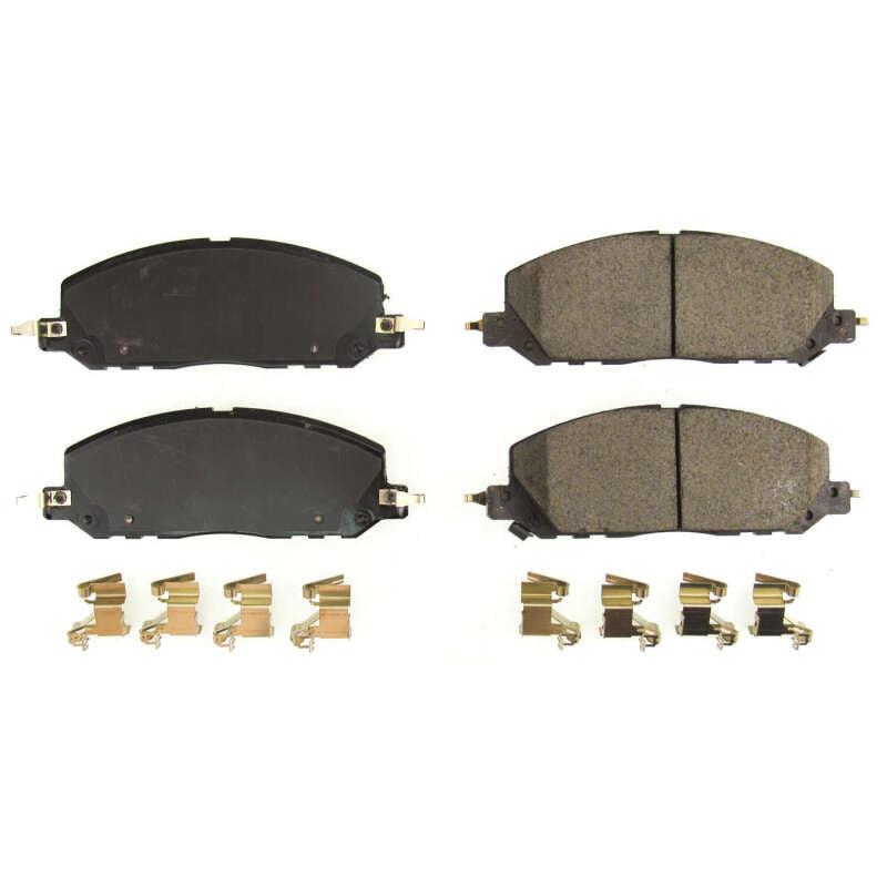 Power Stop 20-21 Ford Explorer Front Z17 Evolution Ceramic Brake Pads w/Hardware Brake Pads - OE PowerStop