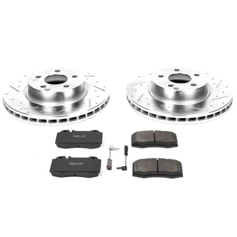 Power Stop 03-06 Mercedes-Benz E500 Front Z23 Evolution Sport Brake Kit Brake Kits - Performance D&S PowerStop