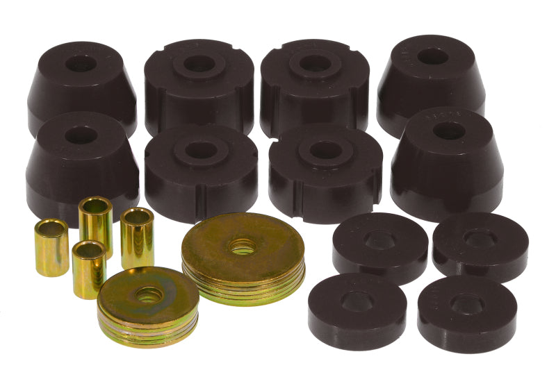Prothane 72-85 Dodge Truck Body Mounts - Black Bushing Kits Prothane
