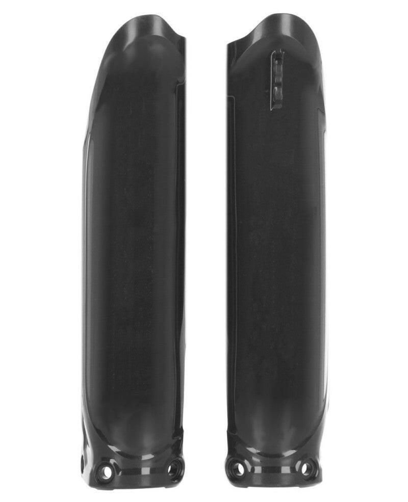 Cycra 23+ Yamaha WR450F/YZ450F/FX Fork Guards - Black Plastics Cycra