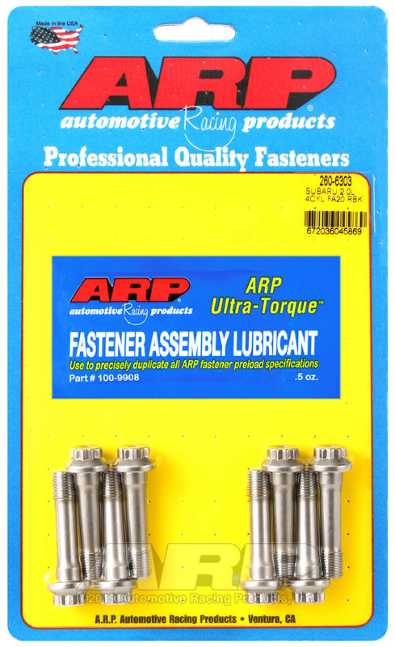 ARP Subaru FA20 2.0L Rod Bolt Kit Rod Bolt Kits ARP