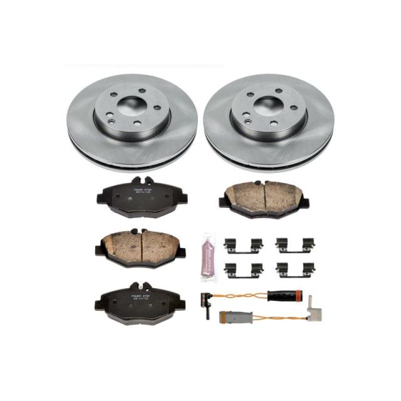 Power Stop 03-05 Mercedes-Benz E320 Front Autospecialty Brake Kit Brake Kits - OE PowerStop