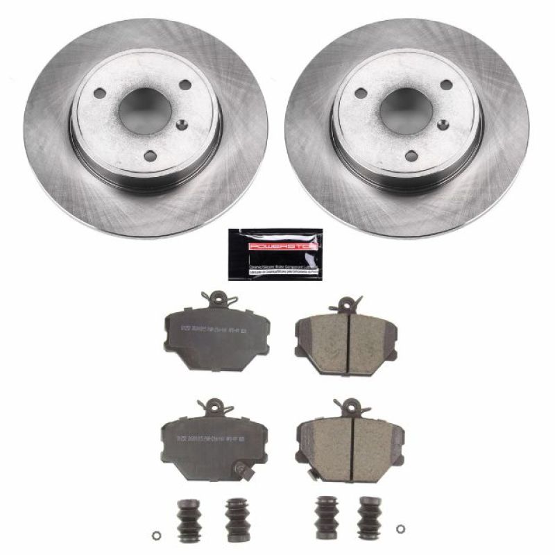 Power Stop 08-16 Smart Fortwo Front Autospecialty Brake Kit Brake Kits - OE PowerStop