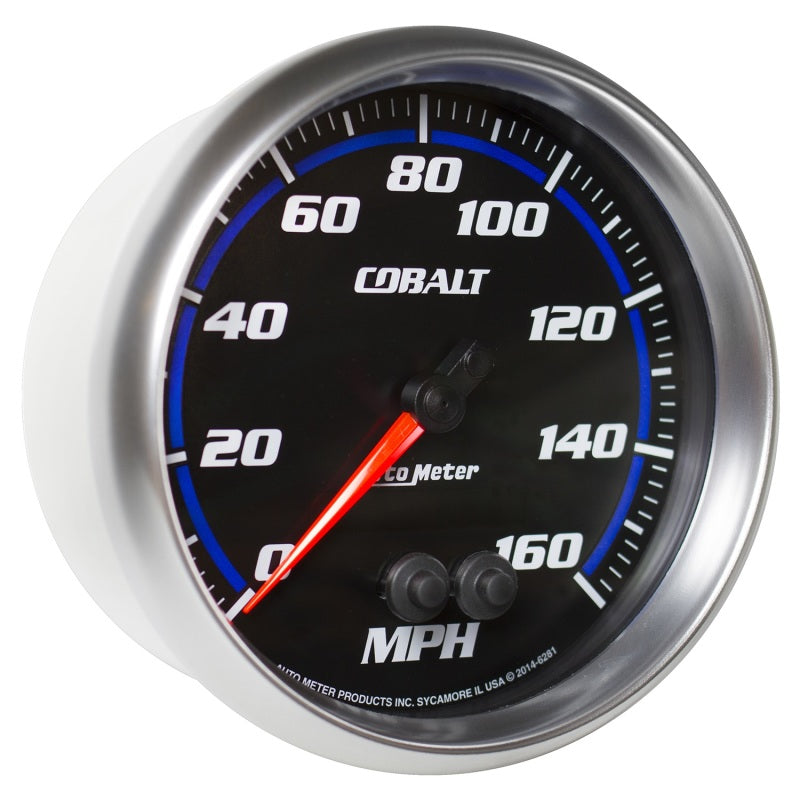 Autometer Cobalt 5in 0-140MPH In-Dash Electronic GPS Programmable Speedometer Gauges AutoMeter