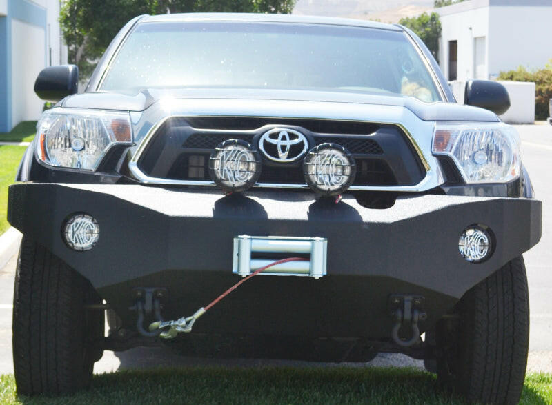 Body Armor 4x4 12-15 Toyota Tacoma Front Winch Bumper Bumpers - Steel Body Armor 4x4