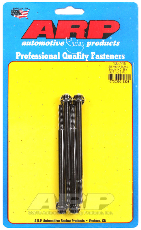 ARP Merlin block, Brodix head SB 12pt valve cover bolt kit Hardware Kits - Other ARP