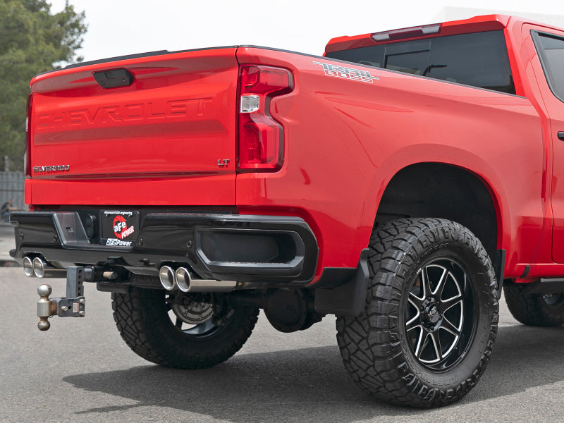 aFe Vulcan Series 3in 304SS Exhaust Cat-Back Exh w/ Pol Tips 2019 GM Silverado / Sierra 1500 V8-5.3L Catback aFe