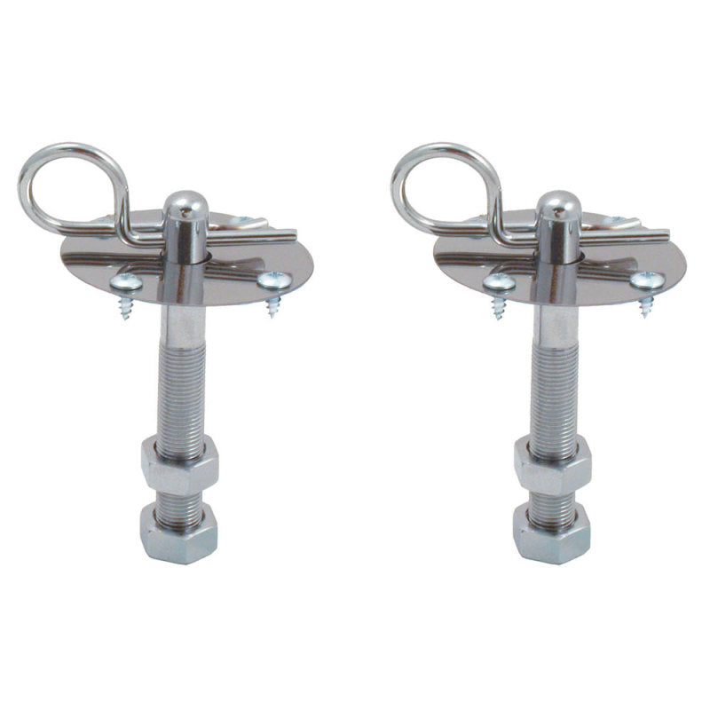 Spectre Hood Pin Kit - Chrome Hood Pins Spectre