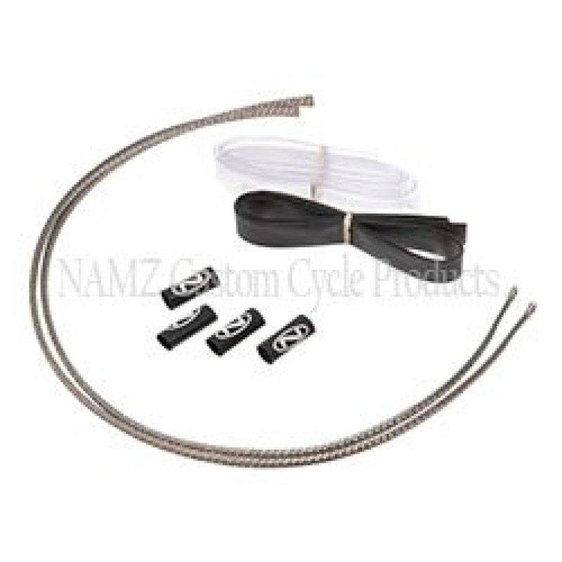 NAMZ Internal Handlebar DIY Kit SS Braided Wiring Harnesses NAMZ