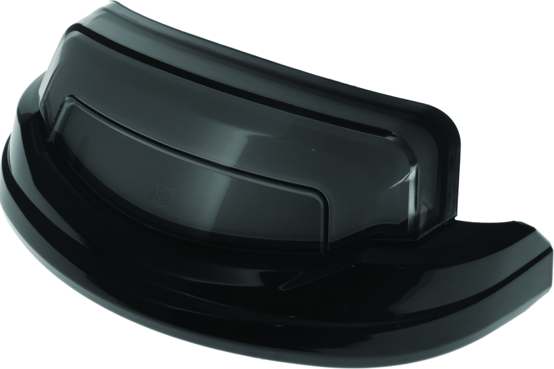Kuryakyn Tracer Rear Fender Tip Light Gloss Black Smoke Lens Exterior Trim Kuryakyn