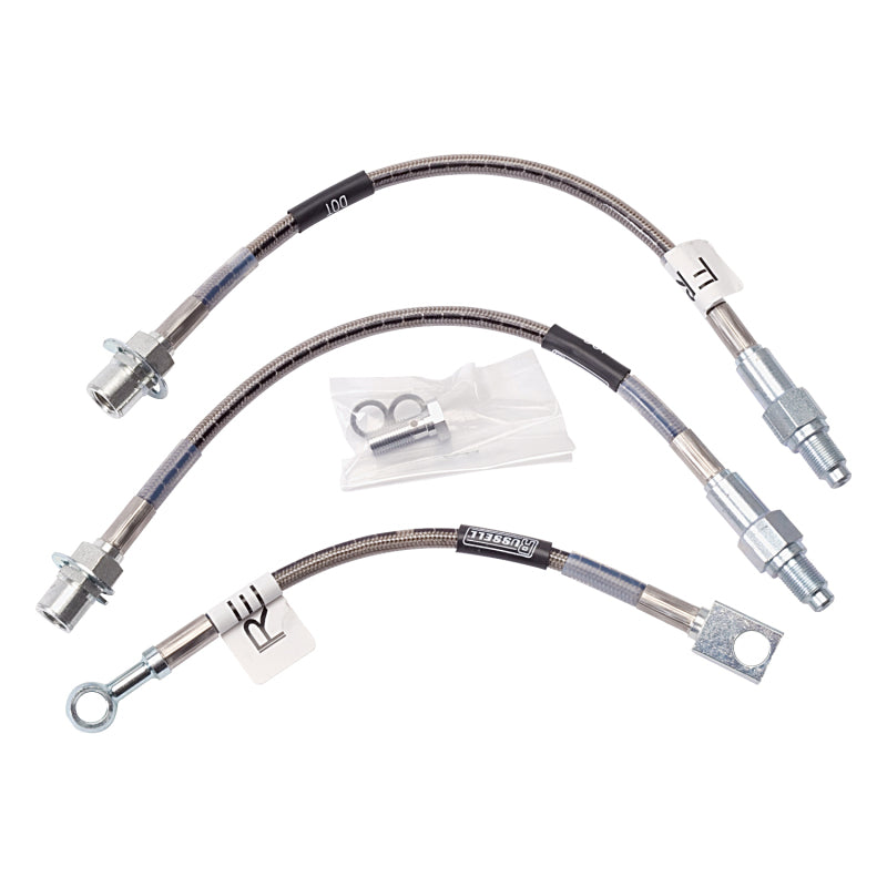 Russell Performance 79-86 Ford Mustang Brake Line Kit Brake Line Kits Russell