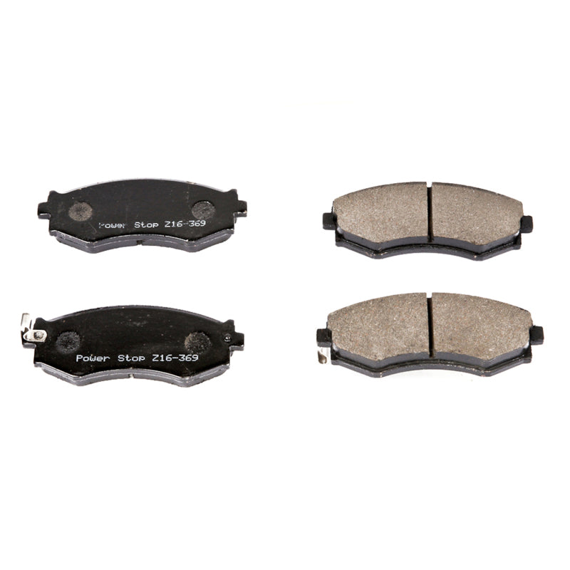 Power Stop 91-96 Infiniti G20 Front Z16 Evo Ceramic Brake Pad Brake Pads - OE PowerStop