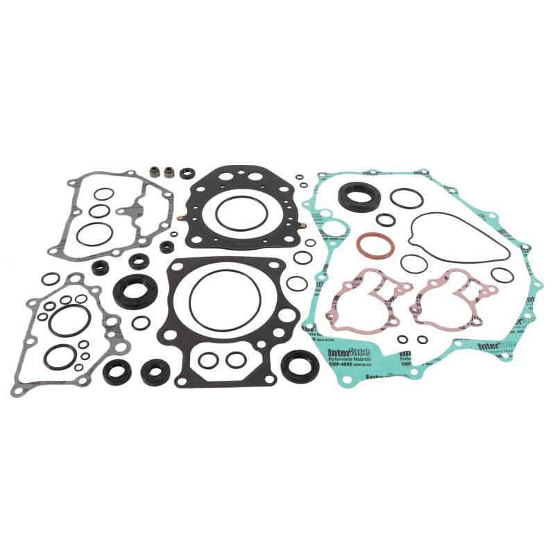 Vertex Gaskets 15-19 Honda TRX500FA Complete Gasket Kit w/ Oil Seals Engine Hardware Vertex Pistons