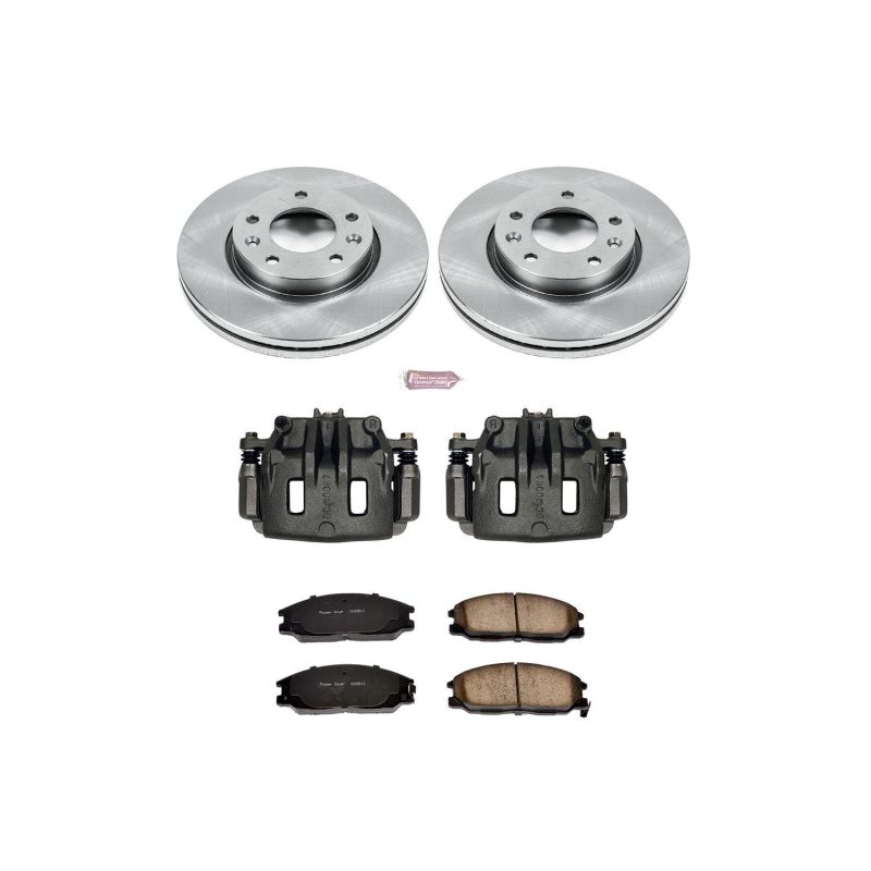 Power Stop 02-04 Kia Sedona Front Autospecialty Brake Kit w/Calipers Brake Kits - OE PowerStop