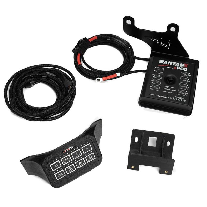sPOD 19-23 Mercedes-Benz Sprinter BantamX HD (84in Battery Cables) Switch Panels SPOD