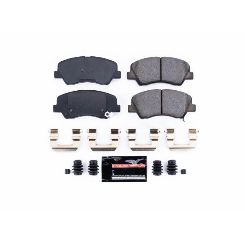 Power Stop 12-19 Hyundai Accent Front Z23 Evolution Sport Brake Pads w/Hardware Brake Pads - Performance PowerStop