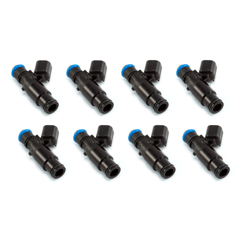 Injector Dynamics 2600-XDS Injectors - 48mm Length - 14mm Top - 14mm Bottom Adapter (Set of 8) Fuel Injector Sets - 8Cyl Injector Dynamics
