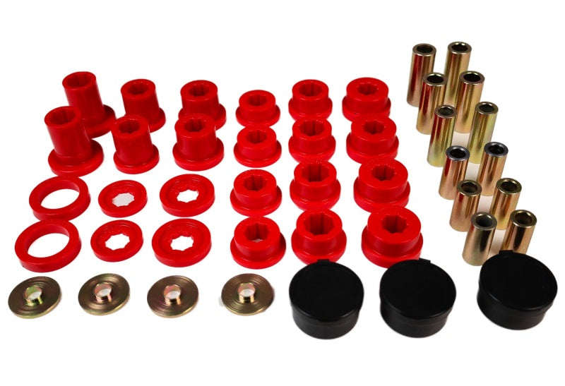 Energy Suspension 01-05 Lexus IS300 Rear Control Arm Bushing Set - Red Bushing Kits Energy Suspension