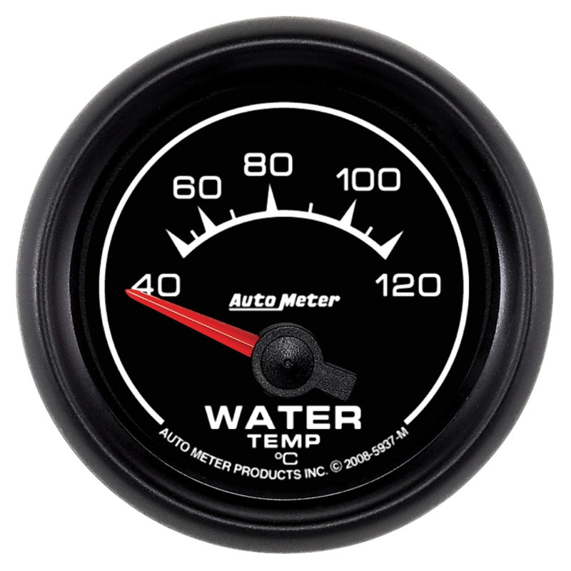 Autometer ES 52mm 40-120 Deg C Short Sweep Electric Water Temperature Gauge Gauges AutoMeter