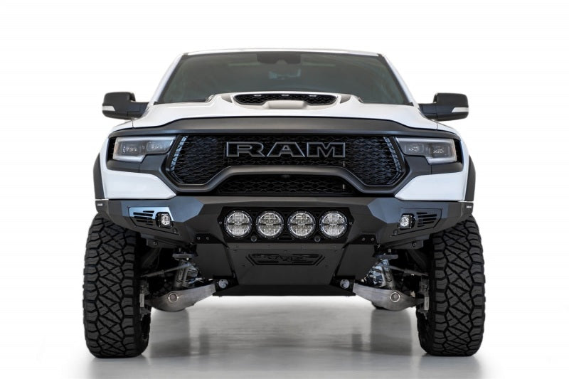 Addictive Desert Designs 2021 Dodge RAM 1500 TRX Bomber Front Bumper (Rigid) Bumpers - Steel Addictive Desert Designs