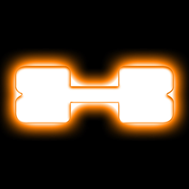 ORACLE Lighting Universal Illuminated LED Letter Badges - Matte Wht Surface Finish - X Light Accessories and Wiring ORACLE Lighting