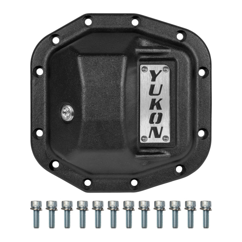 Yukon Hardcore Nodular Iron Cover for 2018 Jeep Wrangler JL Front Dana 30 Diff Covers Yukon Gear & Axle