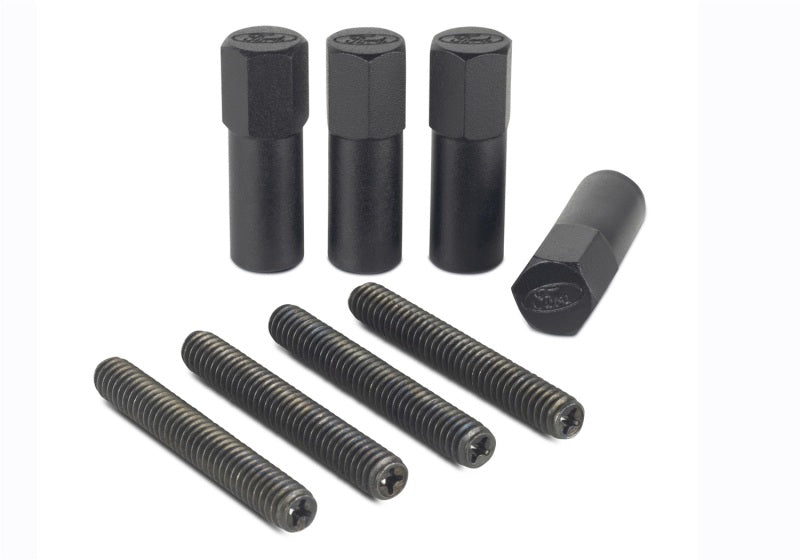 Ford Racing Valve Cover Hold Down Mini-Nuts - Black Crinkle Hardware Kits - Other Ford Racing