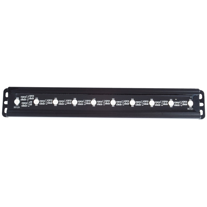 ANZO Universal 12in Slimline LED Light Bar (Red) Light Bars & Cubes ANZO