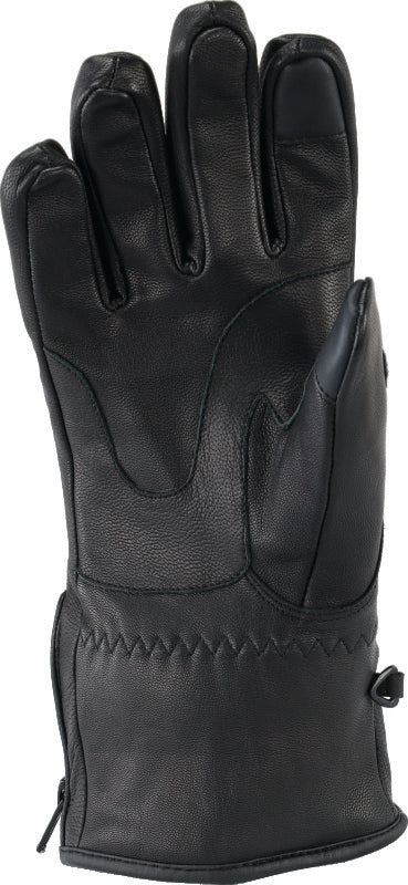 Kuryakyn Leather By River Road Taos Cold Weather Gloves Black Womens - Small Gloves Kuryakyn