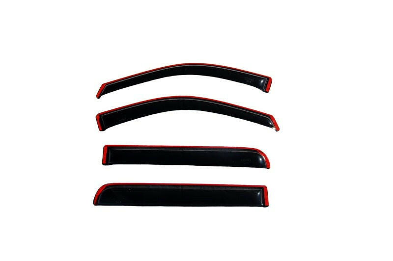 AVS 13-18 Buick Encore Ventvisor In-Channel Front & Rear Window Deflectors 4pc - Smoke Wind Deflectors AVS