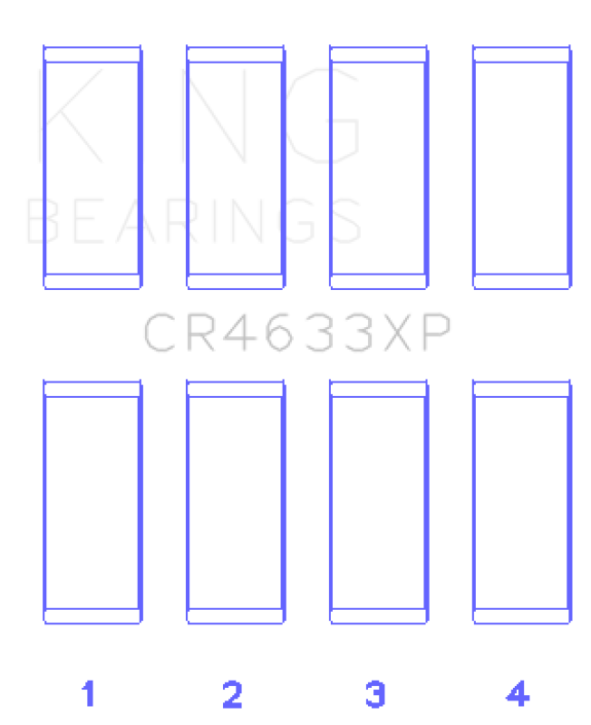 King Engine Bearings Peugeot EP6DT/BMW N14B16C Rod Bearing Set - Size STD Bearings King Engine Bearings