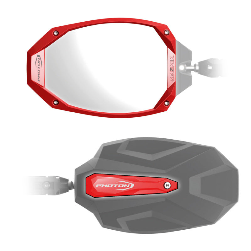 Seizmik Photon Color Trim Kit - Red Side Mirrors Seizmik