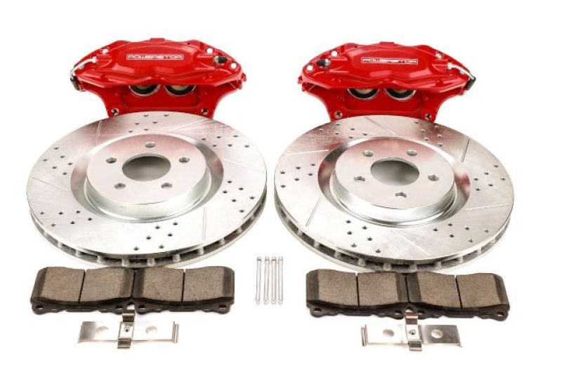 Power Stop 05-14 Ford Mustang Front Big Brake Conversion Kit Big Brake Kits PowerStop
