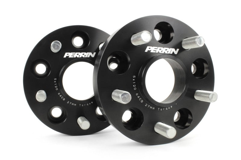PERRIN 17-25 Honda Civic Type R / 22-26 Acura Integra Type S 64.1mm 5x120 Wheel Spacers 27mm - Pair Wheel Spacers & Adapters Perrin Performance