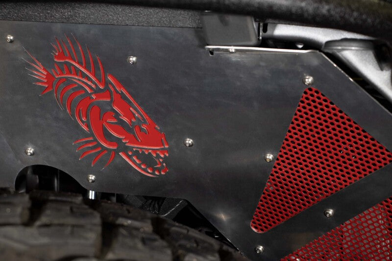 Fishbone Offroad 2018+ Jeep Wrangler JL Front Pair Aluminum Raw Inner Fenders Fenders Fishbone Offroad