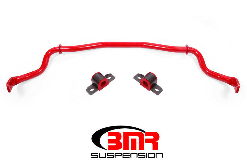 BMR 15-17 S550 Mustang Front Hollow 35mm 3-Hole Adj. Sway Bar Kit - Red Sway Bars BMR Suspension