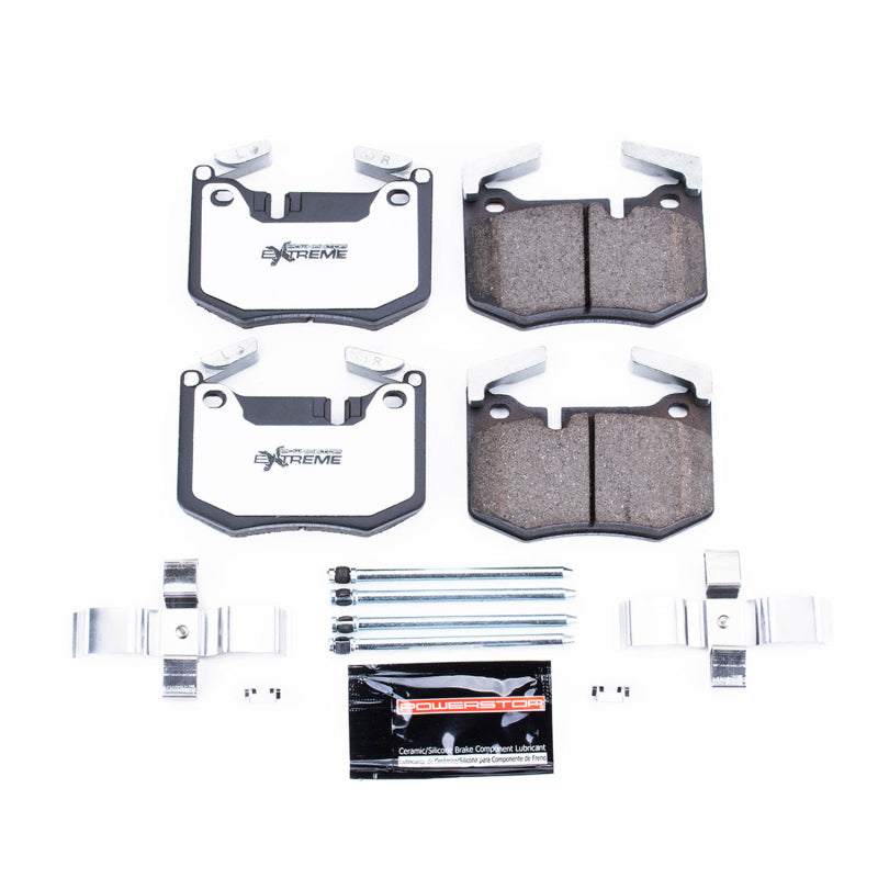 Power Stop 16-18 Lexus GS F Rear Z26 Extreme Street Brake Pads w/Hardware Brake Pads - Performance PowerStop