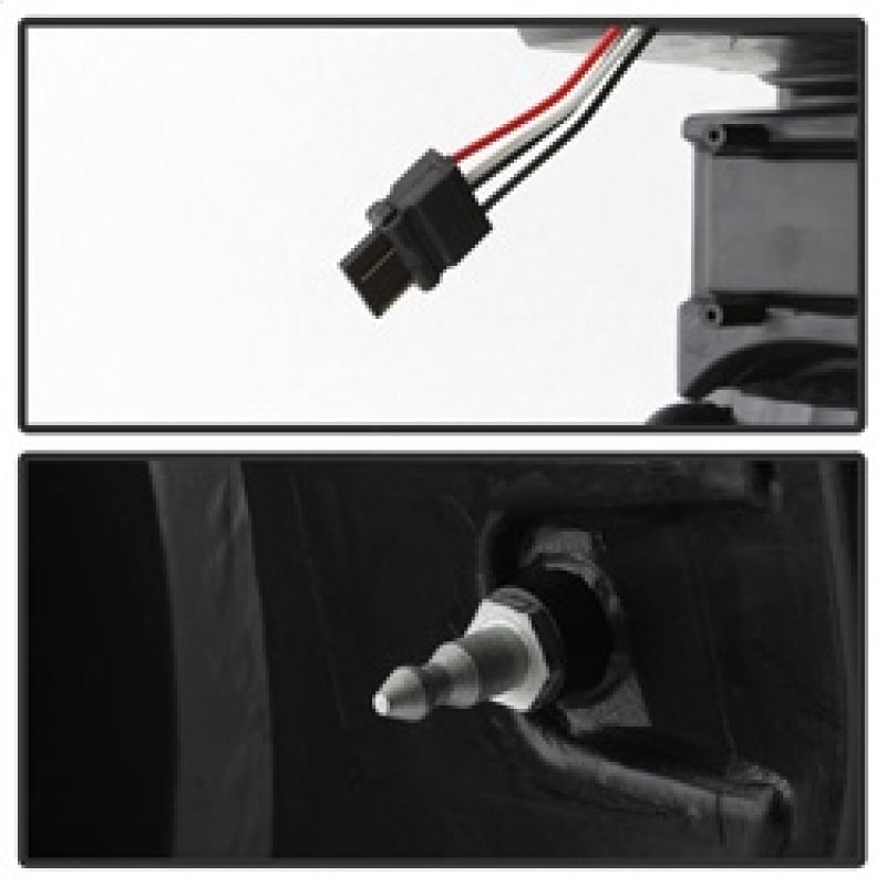 xTune 07-13 Toyota Tundra Light Bar LED Tail lights - Black (ALT-ON-TTU07V2-LBLED-BK) Tail Lights SPYDER