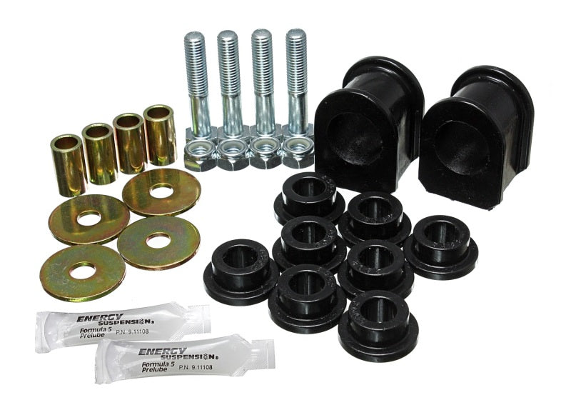Energy Suspension 99-04 Ford F250 SD/350 4WD Black Front 1-1/4in Sway Bar Bushing Set Bushing Kits Energy Suspension