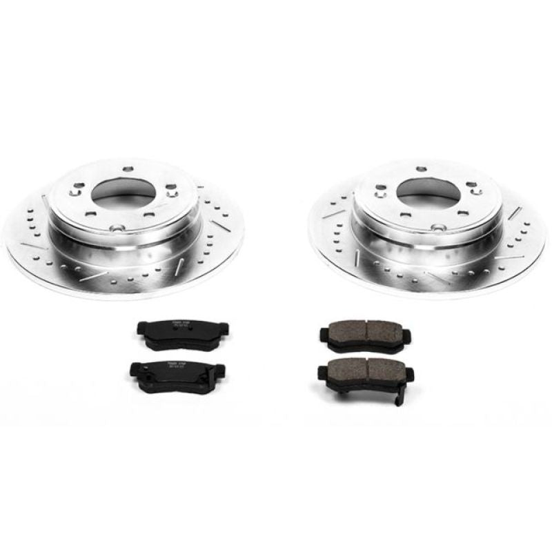 Power Stop 06-08 Hyundai Sonata Rear Z23 Evolution Sport Brake Kit Brake Kits - Performance D&S PowerStop