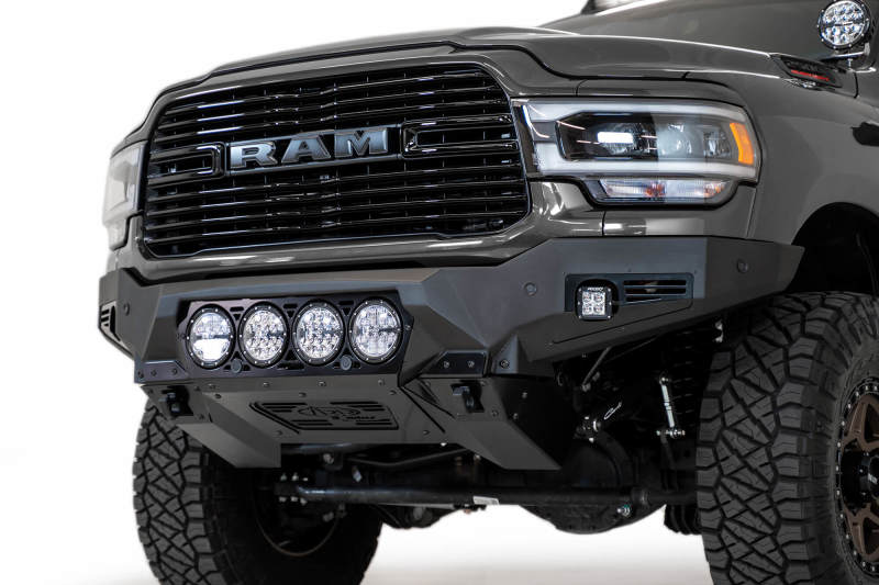 Addictive Desert Designs 19-21 Ram 2500/3500 Bomber Front Bumper (Rigid) Bumpers - Steel Addictive Desert Designs