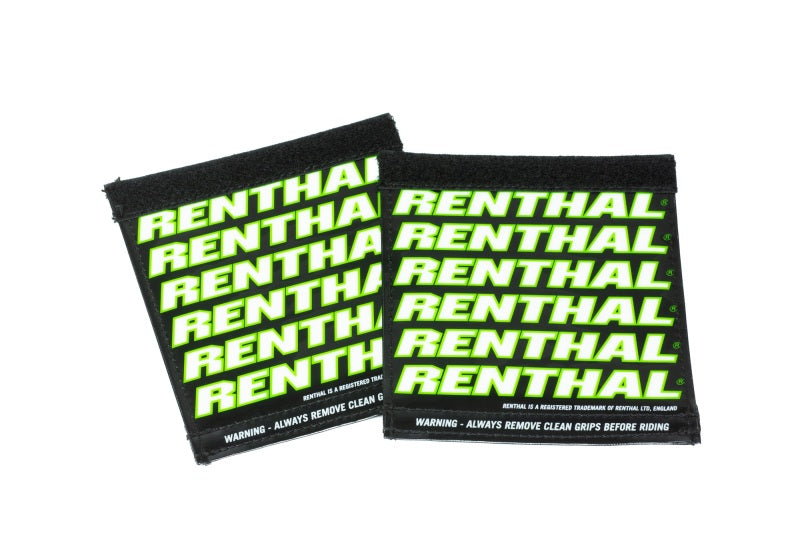 Renthal Team Clean Grip - Black/Green/White Grips Renthal