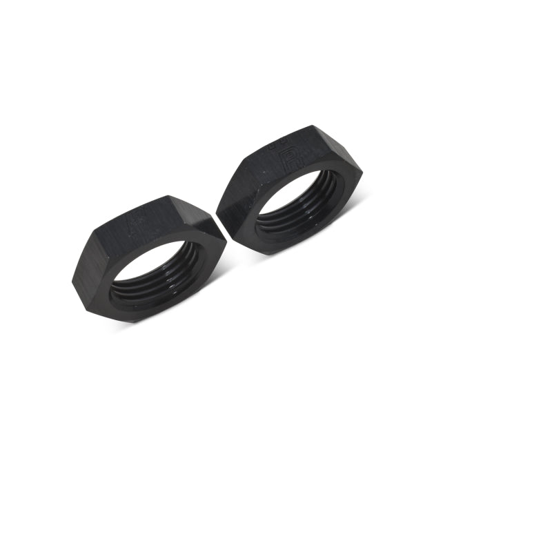 Russell Performance -4 AN 1/4in NPT 90 Degree Black Flare to Pipe Adapter Fittings Russell
